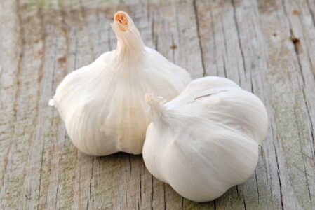 What is the effect of Garlic on Cholesterol?